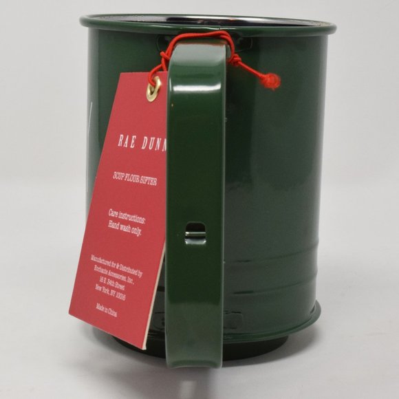 Rae Dunn Joy Flour Sifter Baking Holiday Green New Bake Kitchen Decor Cottagecor - Picture 3 of 14
